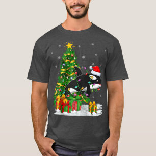 Camiseta Orca Killer Whale Family Matou Papais noeis Orca
