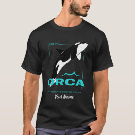 Camiseta Orca Killer Whale para uma garota que ama Orcas