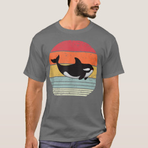 Camiseta Orca Killer Whale Sea Panda Vintage Retro 80s Styl