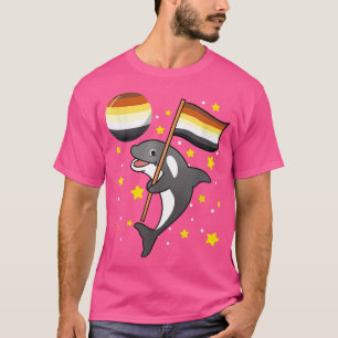 Camiseta Orca No Orca Espacial Gay Urso