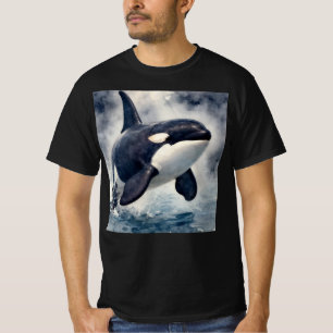 Camiseta Orca Ondas tempestuosas