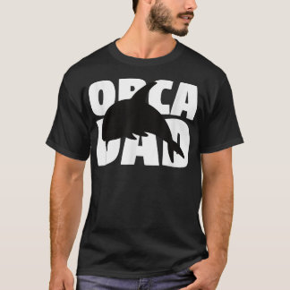 Camiseta Orca Pai Orca Lover Gift for Padre Pet Animal