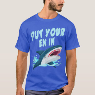 Camiseta Orca Plush Shark Tee Tee Women Shark Shark Mouth 6