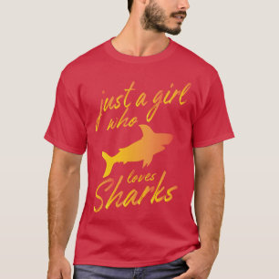Camiseta Orca Plush Shark Tee Tee Women Shark Shark Mouth P