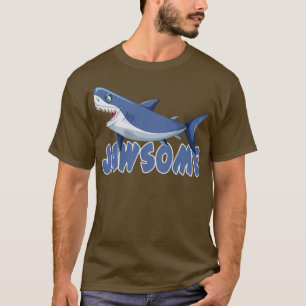 Camiseta Orca Plush Shark Tee Tee Women Shark Shark Mouth P