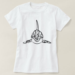 Camiseta Orca Tribal Negra
