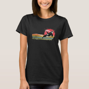 Camiseta Orca Vintage Estilo Retro Baleia Assassina