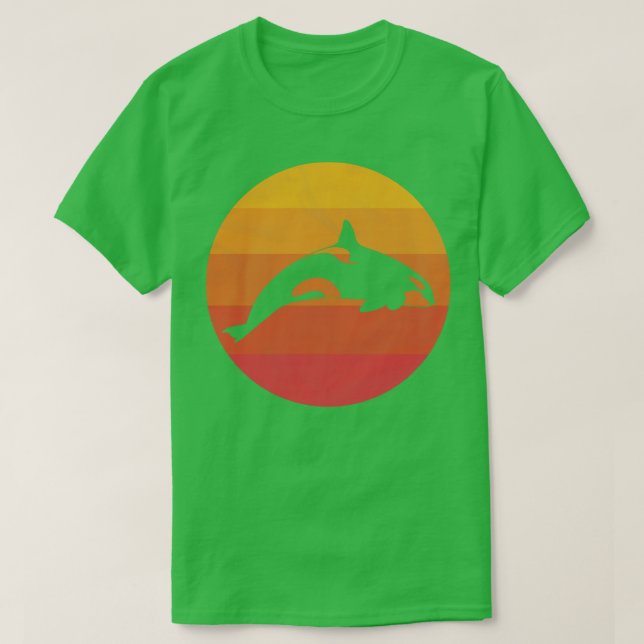Camiseta Orca Whale (Frente do Design)
