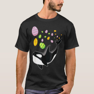 Camiseta Orca Whale Killer Como Páscoa De Ovo Dia Para Meni