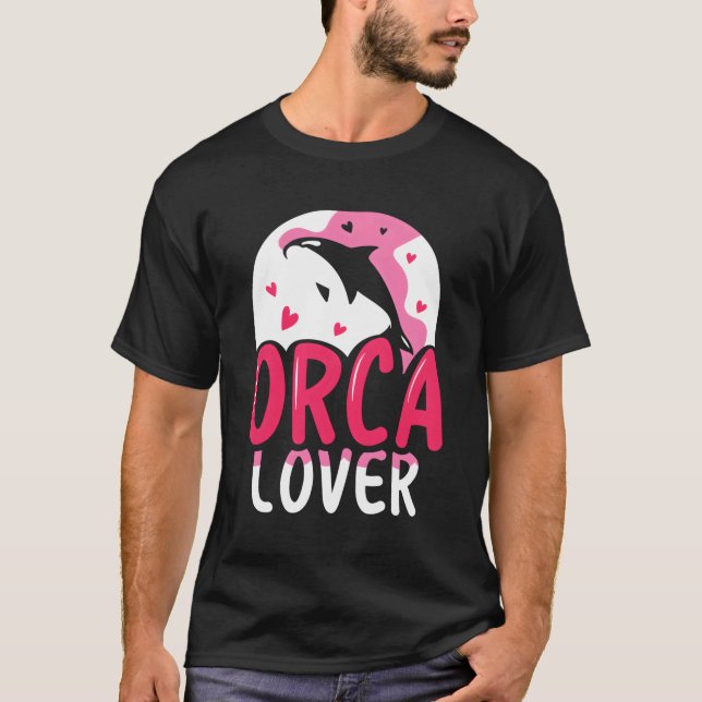 Camiseta Orca Whale Orcas Sea Protect (Frente)