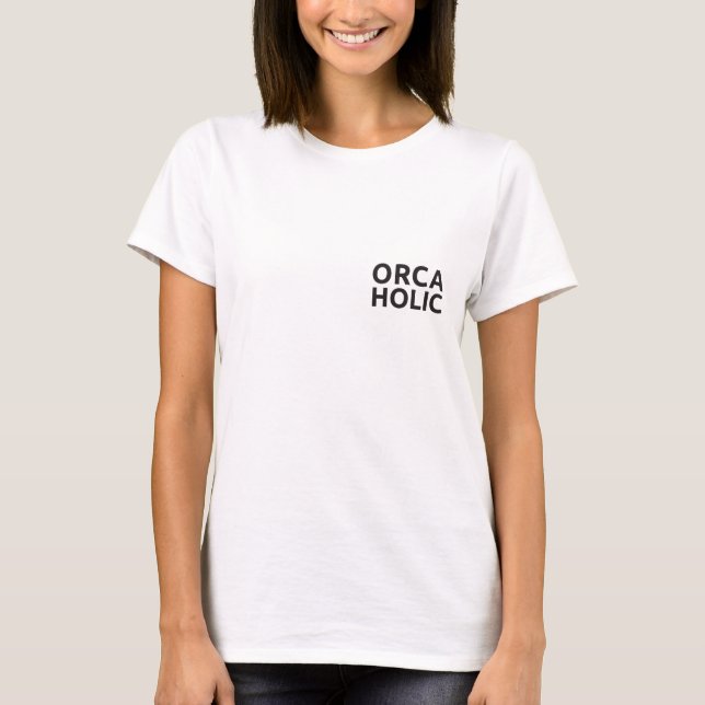 Camiseta Orcaholic - licht - versie 1 (Frente)