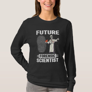 Camiseta Orçamento de especialista em impressões digitais p