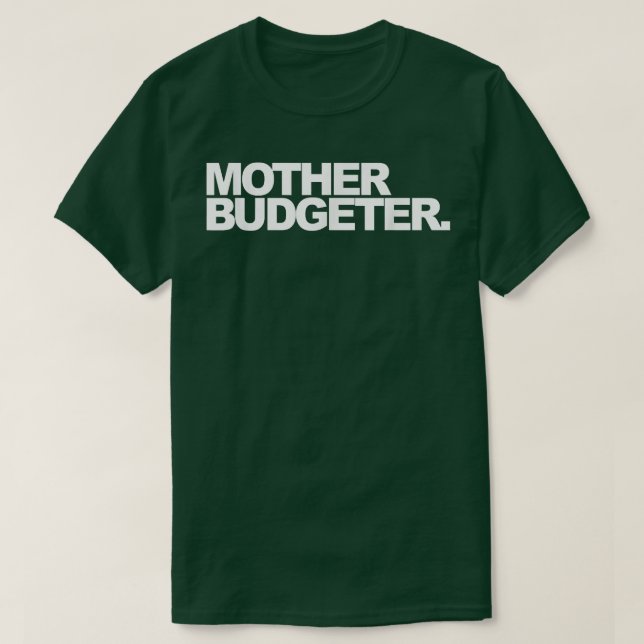 Camiseta Orçamento-mãe (Frente do Design)