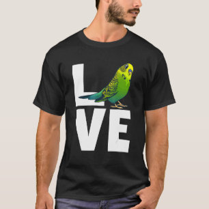 Camiseta Orçamento Para Mulheres Bugerigar Papagaio Puffin 