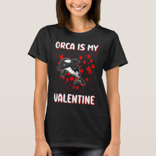 Camiseta Órcar é o meu coração em forma de Órca Valenti