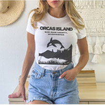 Orcas Island Grunge Aestic T Shirt