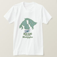 Orcas Island, Washington, EUA map