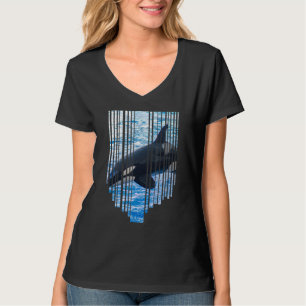 Camiseta Orcas Killer Whale Sea Ocean Pajama Matando Por F