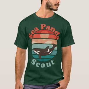 Camiseta Orcas Marine Biologista Sea Panda Scout Long Sleev