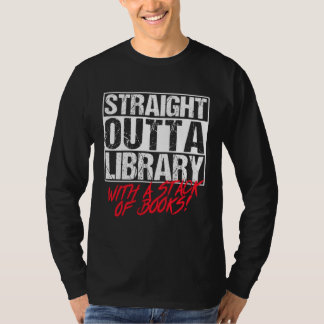 Camiseta Orcas Straight Outta Library Book