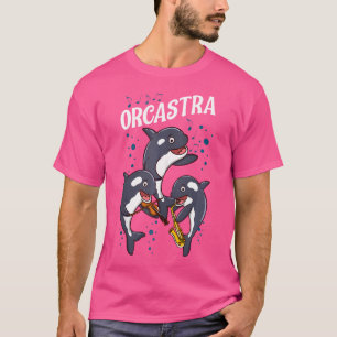 Camiseta Orcastra Funny Orca Whale Orchestra Players
