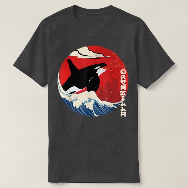 Camiseta Orcazilla  (Frente do Design)