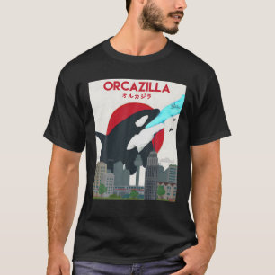 Camiseta Orcazilla Assassino Engraçado Presente Para Amante
