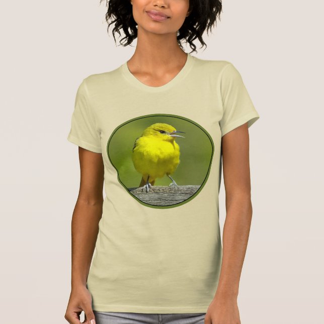 Camiseta Orchard Oriole - Fotografia original (Frente)