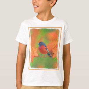 Camiseta Orchard Oriole Songbird Pintura Original