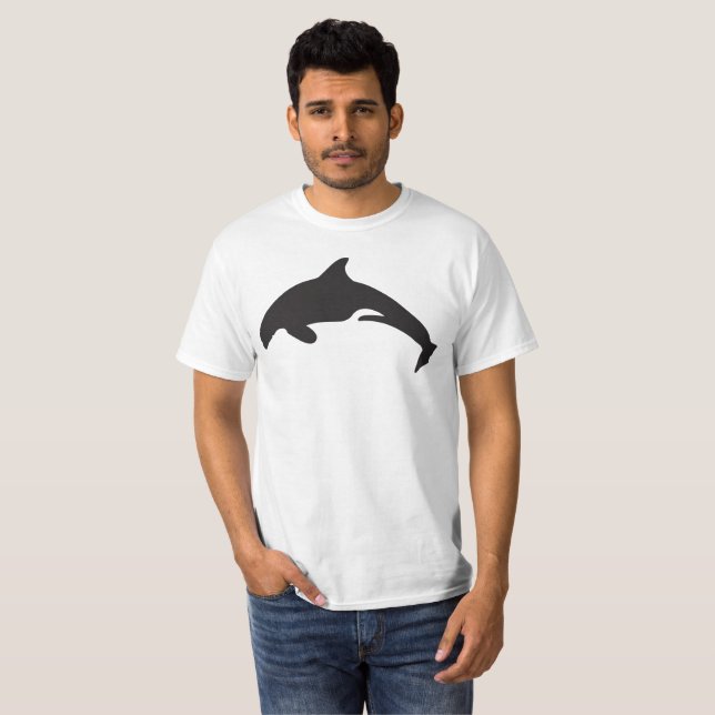 Camiseta Orcinus orca - Baleia assassina (Frente Completa)