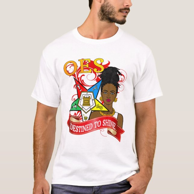 Camiseta Ordem Da Estrela Oriental OES Diva Destinada A Shi (Frente)