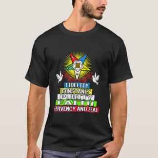 Camiseta Ordem Da Estrela Oriental Oes Fidelidade Pureza Fé