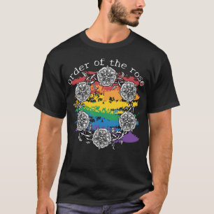 Camiseta Ordem da Rosa Xilogravada