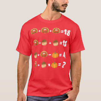 Camiseta Ordem de Ação de Graças de Professor de Matemática