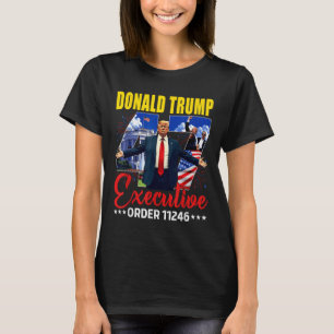 Camiseta Ordem Executiva 11246 47º Presidente Trump 2025 Es