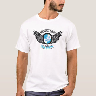 Camiseta Ordem fraterno do falcão azul, falcão azul