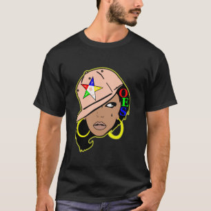 Camiseta Ordem Irmã de Snapback OES da Matriz Estrela Orien