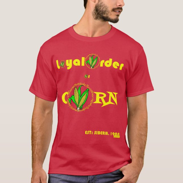 Camiseta ordem leal de milho (Frente)