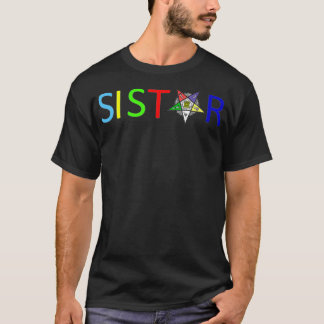 Camiseta Ordem Sistar Masonic OES da Estrela Oriental