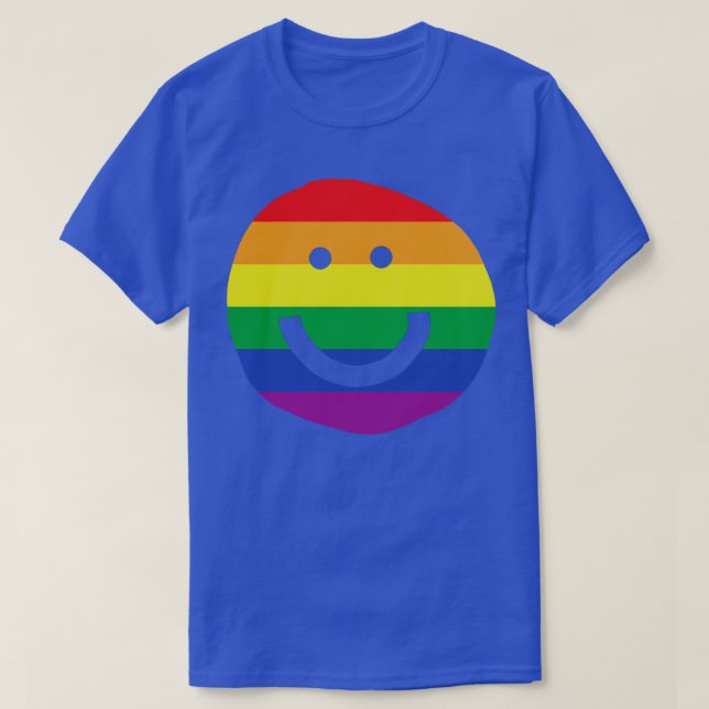 Camiseta Ordenar Smiley face Transparente (Frente do Design)