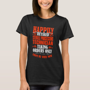 Camiseta Ordens Da Minha Esposa Retiradas De Processamento