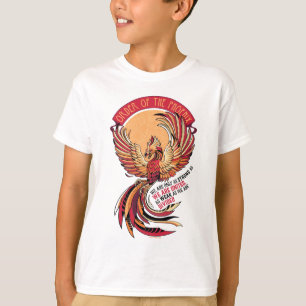 Camiseta Order of the Phoenix Crosshatched Emblem