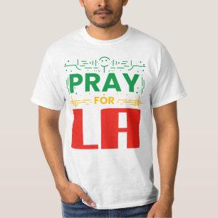 Camiseta Ore por LA: Solidariedade com Los Angeles