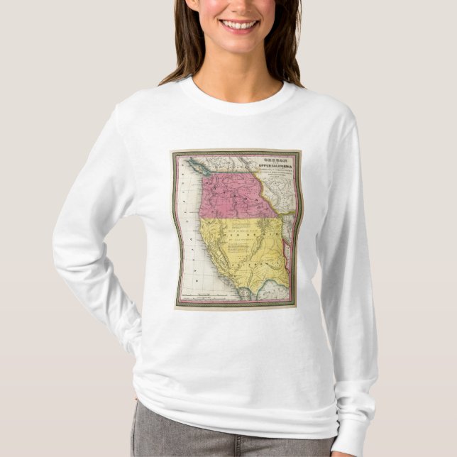 Camiseta Oregon & Califórnia superior (Frente)