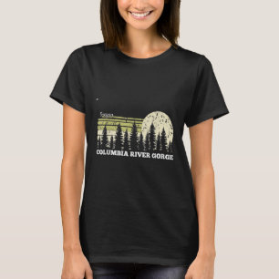 Camiseta Oregon Caminhada Desfiladeiro do Rio Columbia Árvo