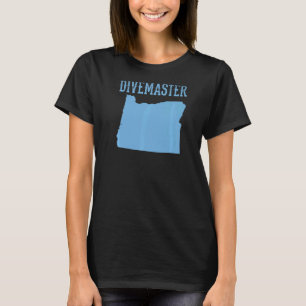 Camiseta Oregon Divemaster Scuba Divino Instrutor Dive Fla