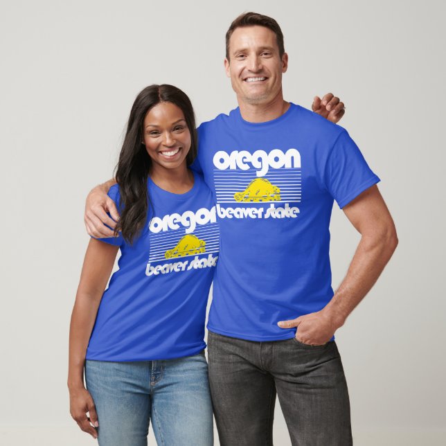 Camiseta Oregon,Estado do Beaver (Unissex)
