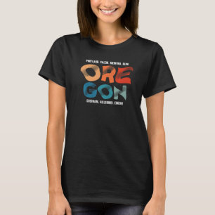 Camiseta Oregon Estados Unidos Viagem Orégoniano Salem 1