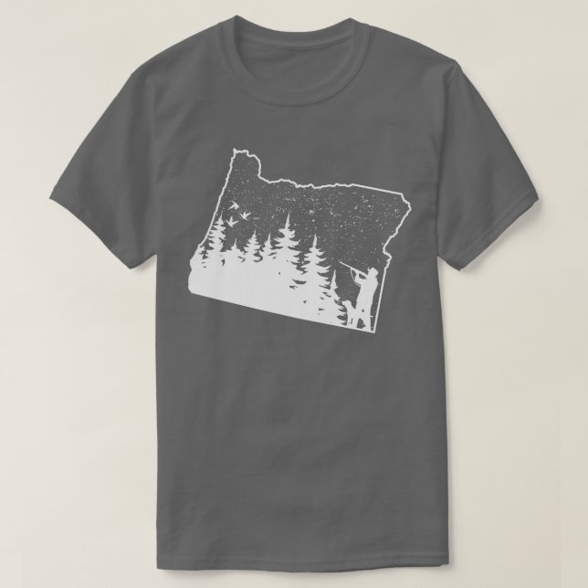 Camiseta Oregon Hunter Hifts (Frente do Design)