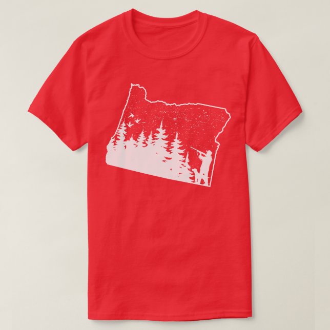 Camiseta Oregon Hunter Hifts (Frente do Design)